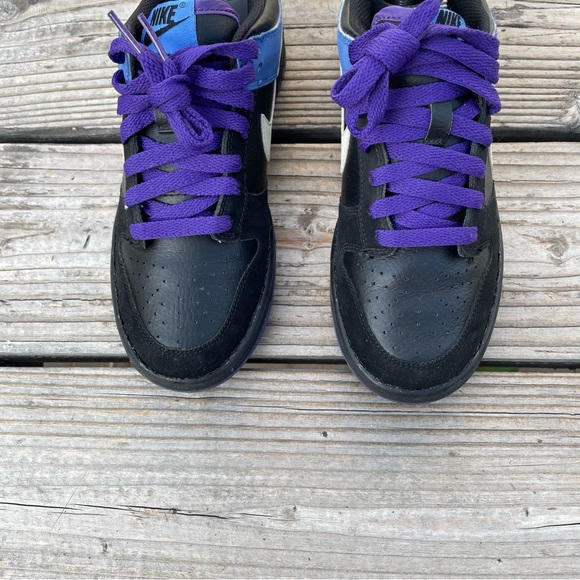 Women Size 6.5 / Size 5 Youth Rare 2009 Nike Dunk Low NYX Shoes Sneakers - Picture 6 of 9